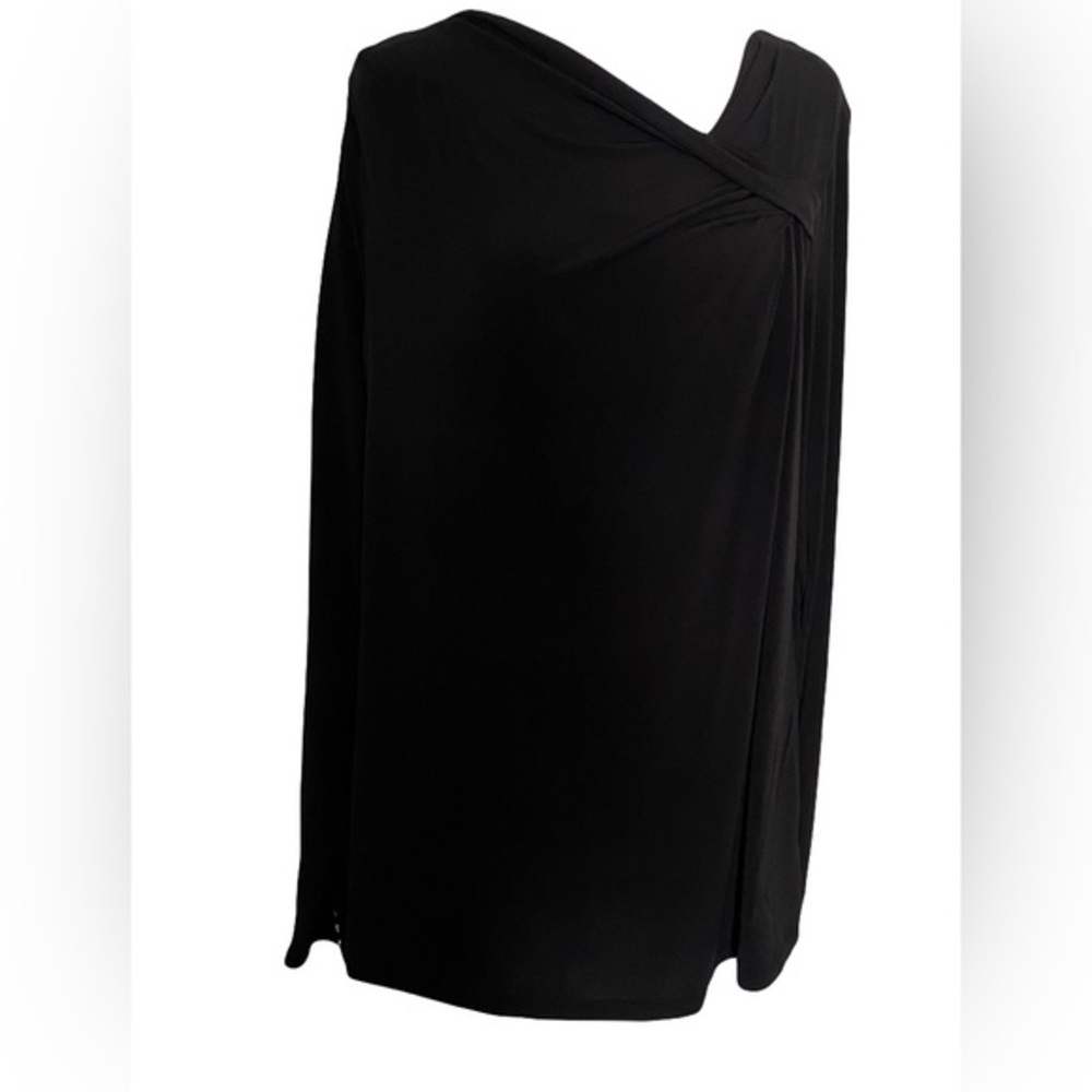 Liz Claiborne black women’s size XLT top blouse